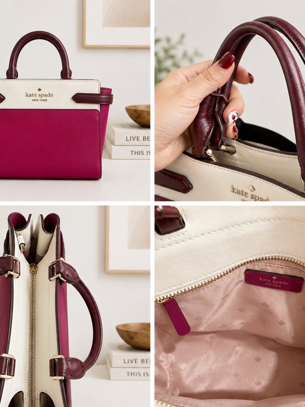 Kate Spade Color Block Staci crossover Bag